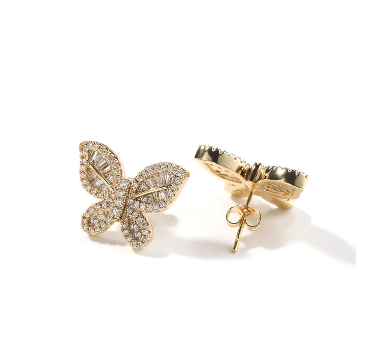 Butterfly Stud Earrings