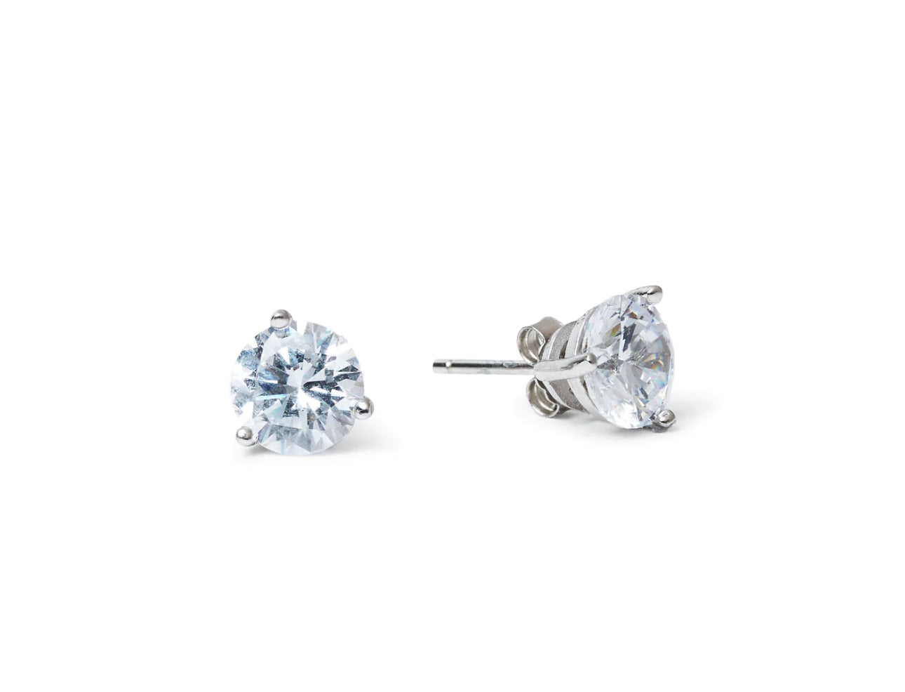 Flawless Sterling Studs