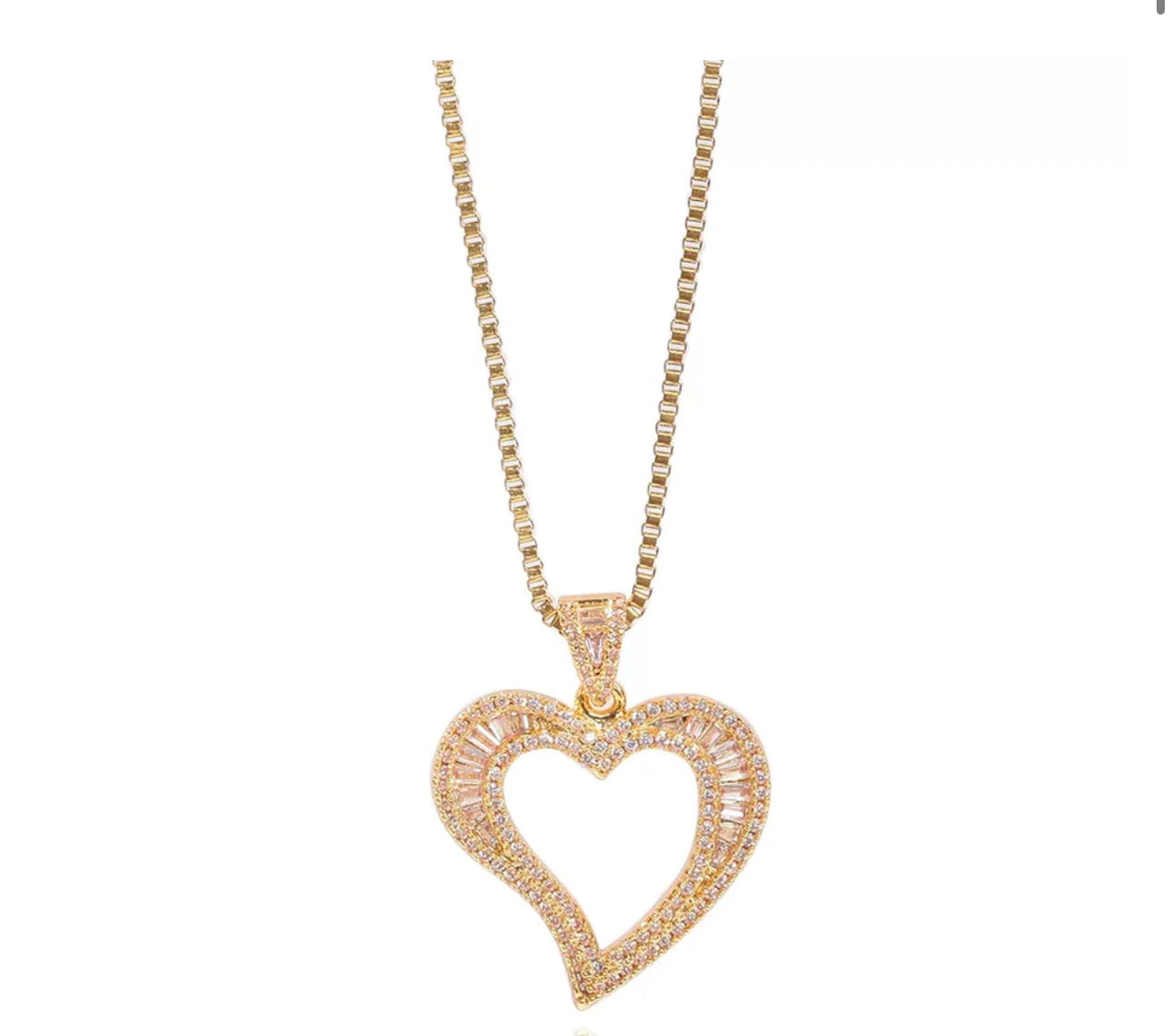 Wayda Open Heart Necklace