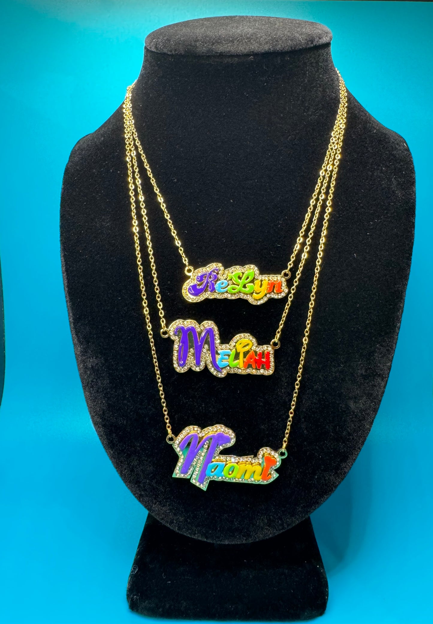 Rainbow Gold Necklace