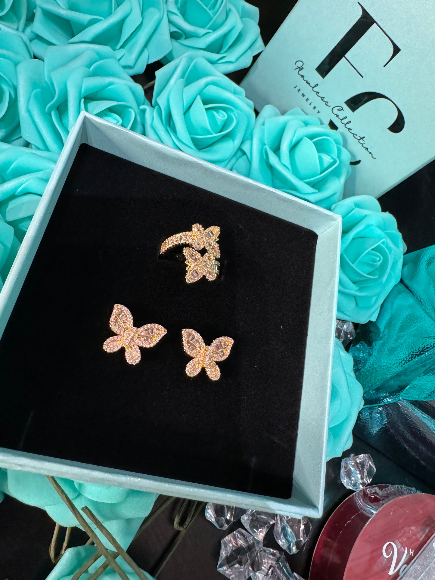 Butterfly Cuff Set