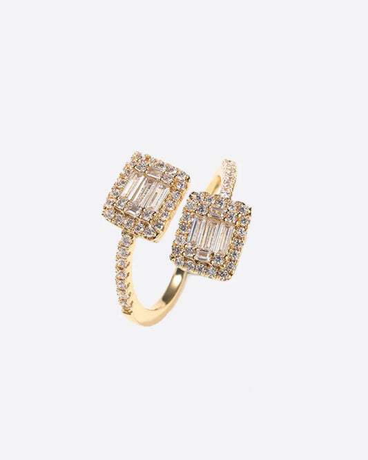 Classic Diam Cuff Ring